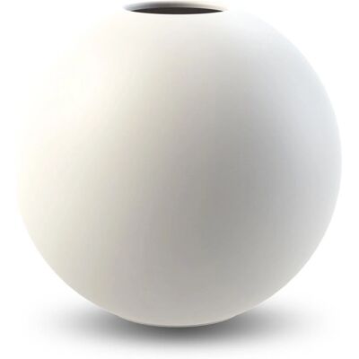 Cooee Design Ball Vase 10cm White - Vase Cooee Design Ball Vase 10cm White - Vase