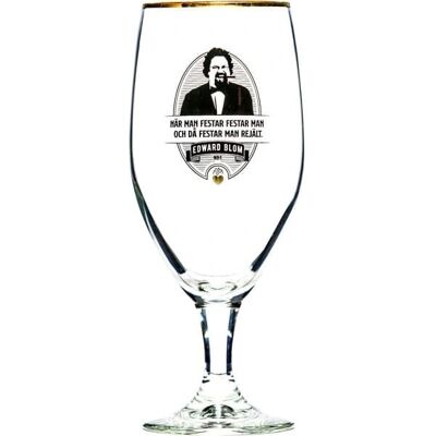 Edward Blom Nr 1: Når man festar - Glass Edward Blom Nr 1: Når man festar - Glass