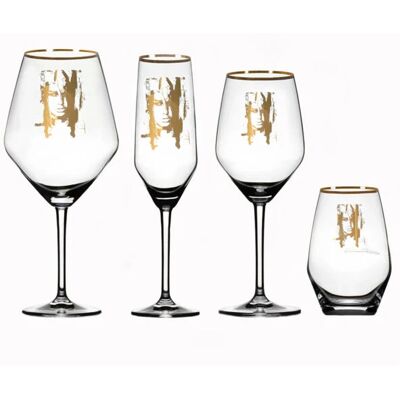 Carolina Gynning Wild Woman Gold - Vin Glass 75cl Carolina Gynning Wild Woman Gold - Vin Glass 75cl