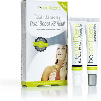 Repuesto de Blanqueamiento Dental Dual Boost de Beconfident Repuesto de Blanqueamiento Dental Dual Boost de Beconfident