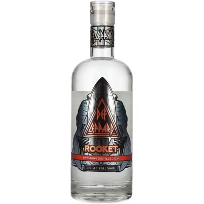 Def Leppard Rocket Gin Premium - Gin & Tonic avec Lavande - Publicité Def Leppard Rocket Gin Premium - Gin & Tonic avec Lavande - Publicité