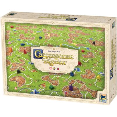 Enigma Carcassonne MDG031 Isompi laatikko - Lautapeli Enigma Carcassonne MDG031 Isompi laatikko - Lautapeli