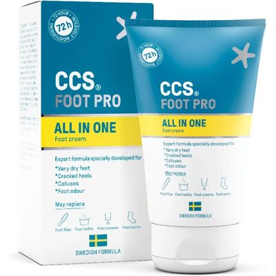 CCS All In One Foot Cream - 100ml - cracked heels - Foot cream CCS All In One Foot Cream - 100ml - cracked heels - Foot cream