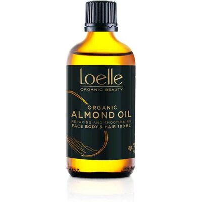 Olio di mandorle biologico Loelle - 100ml per pelle, capelli e unghie - Vegano Olio di mandorle biologico Loelle - 100ml per pelle, capelli e unghie - Vegano