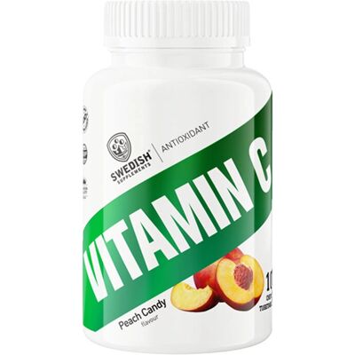 Swedish Supplements C-vitamin Chewable - 100 Tabletter Swedish Supplements C-vitamin Chewable - 100 Tabletter