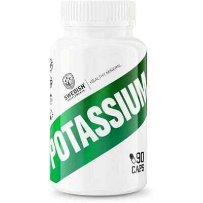 Swedish Supplements Kalium - 90 Kapslar Swedish Supplements Kalium - 90 Kapslar