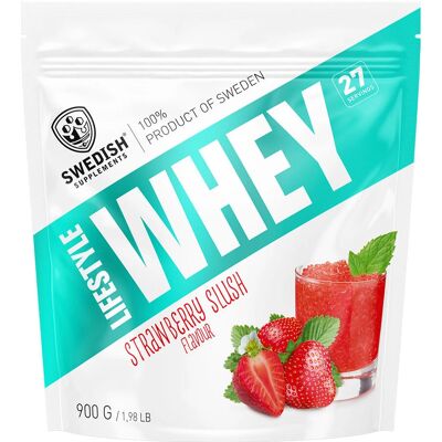 Swedish Supplements Lifestyle Whey - 900g - Strawberry Slush Swedish Supplements Lifestyle Whey - 900g - Strawberry Slush