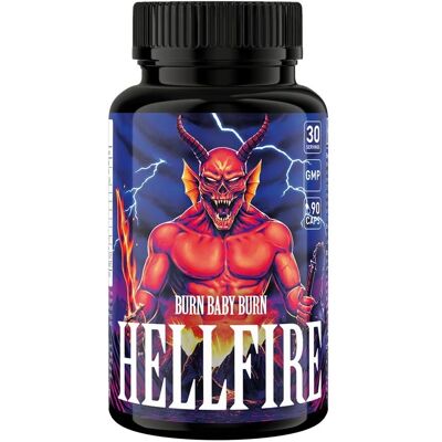 Swedish Supplements Hellfire - Fettförbrännare - 90 kapslar Swedish Supplements Hellfire - Fettförbrännare - 90 kapslar