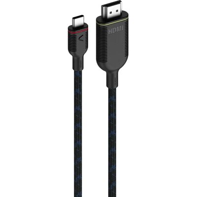 Adaptateur câble vidéo USB-C vers HDMI 4K 60Hz - Câble vidéo - Publicité Adaptateur câble vidéo USB-C vers HDMI 4K 60Hz - Câble vidéo - Publicité
