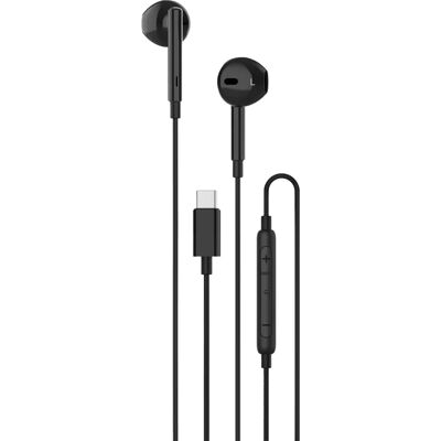 Unisynk 10396 Kytketyt In-Ear kuulokkeet - USB-C Musta Unisynk 10396 Kytketyt In-Ear kuulokkeet - USB-C Musta