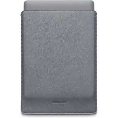 Woolnut Leather Sleeve for MacBook 13" - Laptop Sleeve - Gray Woolnut Leather Sleeve for MacBook 13" - Laptop Sleeve - Gray