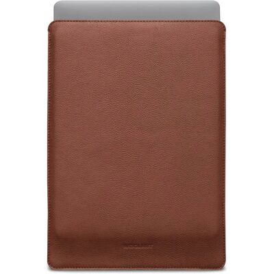 Woolnut Genuine Leather Sleeve - MacBook Pro 16" - Brunt Woolnut Genuine Leather Sleeve - MacBook Pro 16" - Brunt