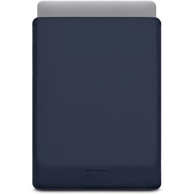 Woolnut Blå 14" MacBook Sleeve - Skyddande Läderfodral Woolnut Blå 14" MacBook Sleeve - Skyddande Läderfodral
