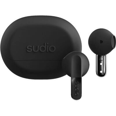 Sudio N3 Black Wireless In-Ear Headphones - Headphones Sudio N3 Black Wireless In-Ear Headphones - Headphones