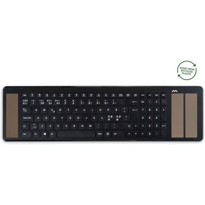 Mousetrapper - Modell Type - Ergonomisk trådløst tastatur - Svart Mousetrapper - Modell Type - Ergonomisk trådløst tastatur - Svart