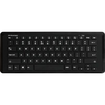 Mousetrapper Type Mini Trådløst Tastatur - Kompakt - Bluetooth - Svart Mousetrapper Type Mini Trådløst Tastatur - Kompakt - Bluetooth - Svart