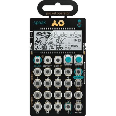 Teenage Engineering PO-35 Speak - Digitális szintetizátor - Fekete Teenage Engineering PO-35 Speak - Digitális szintetizátor - Fekete