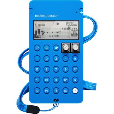 Étui CA-X de Teenage Engineering - Bleu - Case - Publicité Étui CA-X de Teenage Engineering - Bleu - Case - Publicité