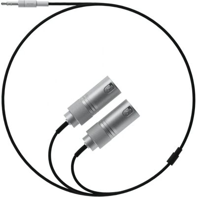 Câble audio Teenage Engineering 3,5mm à 2 XLR - Haute qualité, 1,2 m - Publicité Câble audio Teenage Engineering 3,5mm à 2 XLR - Haute qualité, 1,2 m - Publicité