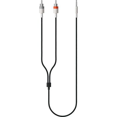 Câble textile Teenage Engineering - 3,5 mm à 2 RCA - Diviseur audio - Publicité Câble textile Teenage Engineering - 3,5 mm à 2 RCA - Diviseur audio - Publicité
