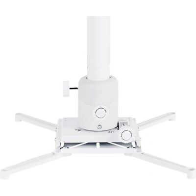 Supporto proiettore a soffitto Multibrackets 200 - Bianco, regolazione fine, 15kg Supporto proiettore a soffitto Multibrackets 200 - Bianco, regolazione fine, 15kg