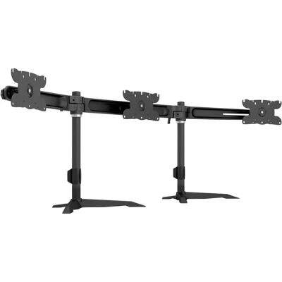 Multibrackets 1312 Monitorhalterung - platzsparend, schwarz, 3-fach Unterstützung Multibrackets 1312 Monitorhalterung - platzsparend, schwarz, 3-fach Unterstützung