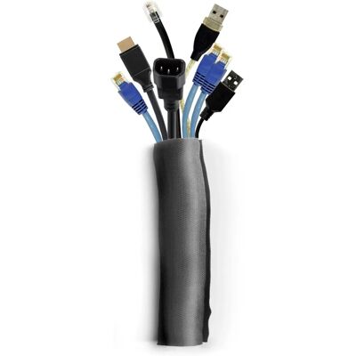 Multibrackets 2821 Cable Sleeve - Self Wrapping - Black Multibrackets 2821 Cable Sleeve - Self Wrapping - Black