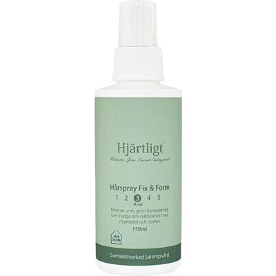 Hälsosam Hårspray Fix & Form - 150 Ml Hälsosam Hårspray Fix & Form - 150 Ml