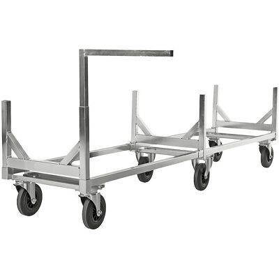 Kongamek Carrello Professionale Blu Chiaro 800kg - Trasporto oggetti lunghi Kongamek Carrello Professionale Blu Chiaro 800kg - Trasporto oggetti lunghi