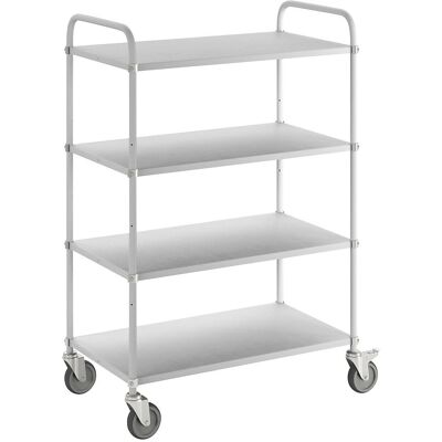 Kongamek Carrello in metallo bianco 900x440mm - Tipo tavolo Kongamek Carrello in metallo bianco 900x440mm - Tipo tavolo