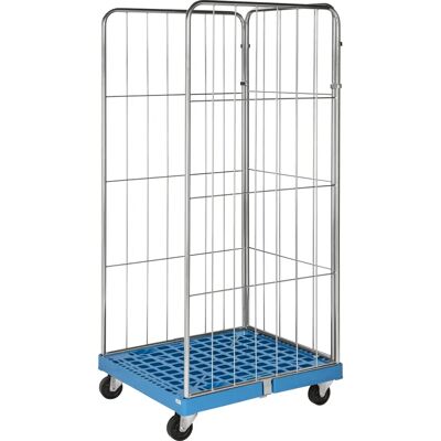 Kongamek - Rollcontainer - galvaniseret - 725x810x1800 mm Kongamek - Rollcontainer - galvaniseret - 725x810x1800 mm