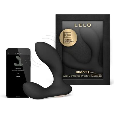 Lelo Hugo 2 App-gesteuert - Schwarz Lelo Hugo 2 App-gesteuert - Schwarz