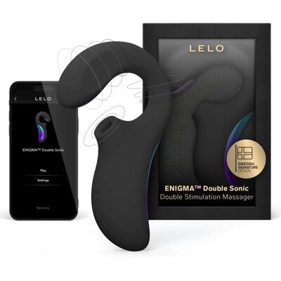 LELO Enigma Double Sonic - Masážní přístroj pro trojitý stimulaci žen LELO Enigma Double Sonic - Masážní přístroj pro trojitý stimulaci žen