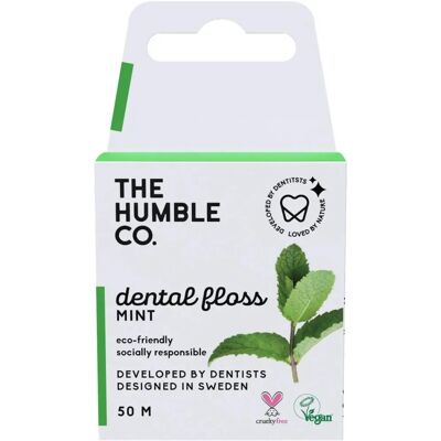 Humble Co. Fio Dental Menta Fresca - 50M - Fio Dental Humble Co. Fio Dental Menta Fresca - 50M - Fio Dental