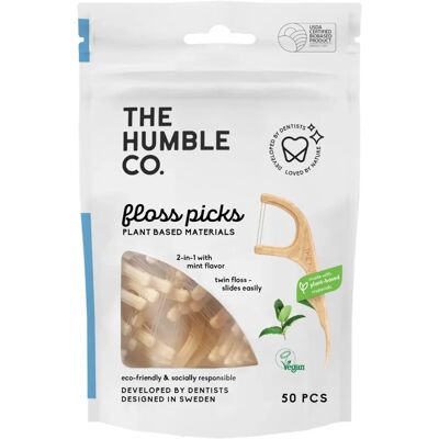 Humble Brush Minz-Zahnseide-Sticks - Zahnseide Picks Humble Brush Minz-Zahnseide-Sticks - Zahnseide Picks