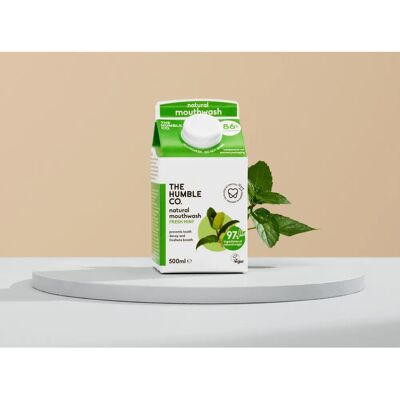 Humble Co. Enjuague Bucal Menta Fresca - 500ml Humble Co. Enjuague Bucal Menta Fresca - 500ml