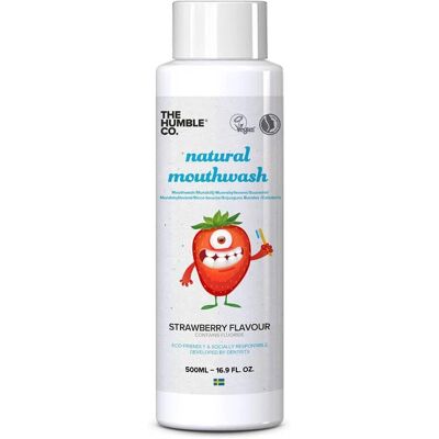 The Humble Co. Enjuague Bucal Infantil Fresa 500ml - Enjuague The Humble Co. Enjuague Bucal Infantil Fresa 500ml - Enjuague