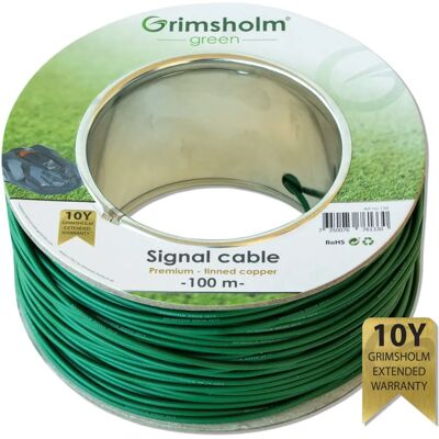 Grimsholm Green installationskabel för robotgräsklippare - ø2,5mm x 100 m - Perimetertråd - Installationskabel Grimsholm Green installationskabel för robotgräsklippare - ø2,5mm x 100 m - Perimetertråd - Installationskabel