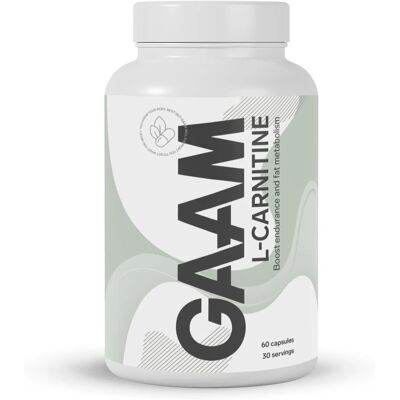 Gaam L-Carnitine 60 Kapslar - Fettförbränning kosttillskott Gaam L-Carnitine 60 Kapslar - Fettförbränning kosttillskott
