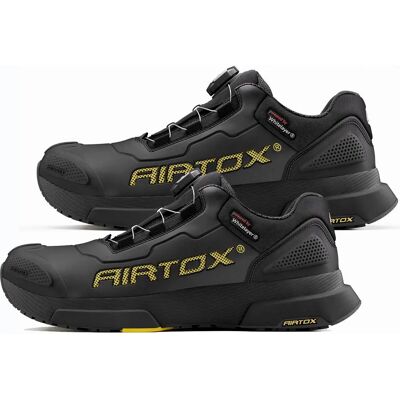 Airtox FS55 Sicherheitsschuhe - WhiteLayer, StyroSoft, Veganes Leder, Leicht Airtox FS55 Sicherheitsschuhe - WhiteLayer, StyroSoft, Veganes Leder, Leicht
