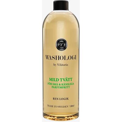 Washologi - Mild tvätt - För känslig hud - 750ml Washologi - Mild tvätt - För känslig hud - 750ml