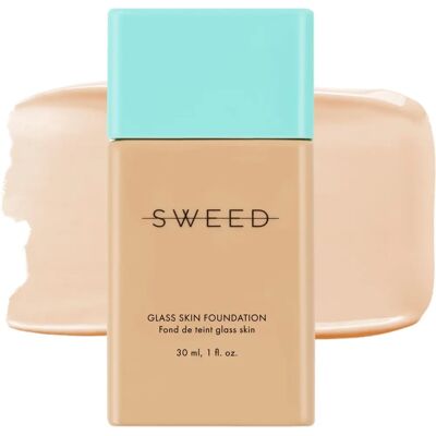 Sweed Marke Glas Skin Foundation - 02 - Mittlere Deckkraft Sweed Marke Glas Skin Foundation - 02 - Mittlere Deckkraft