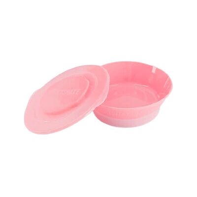 Twistshake Baby Kom - 520ml Roze Antislip Veilig voor Kinderen Twistshake Baby Kom - 520ml Roze Antislip Veilig voor Kinderen