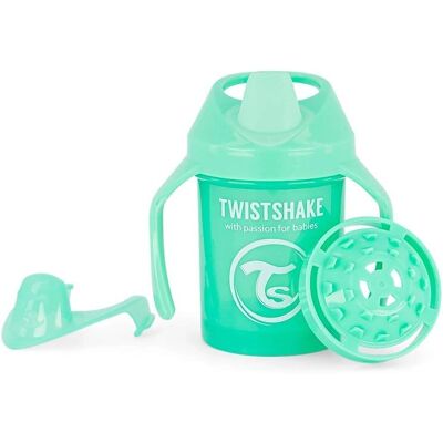 Tasse Mini Vert Pastel Twistshake - Gobelet Bébé - Publicité Tasse Mini Vert Pastel Twistshake - Gobelet Bébé - Publicité
