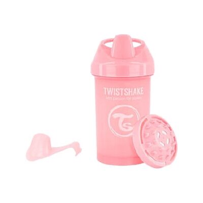 Vaso Crawler Rosa Pastello 300ml - Tazza di apprendimento Vaso Crawler Rosa Pastello 300ml - Tazza di apprendimento