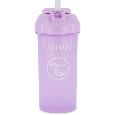 Twistshake Tazza Viola Pastello 360ml con Succhietto - Tazza con Sorbetto Twistshake Tazza Viola Pastello 360ml con Succhietto - Tazza con Sorbetto