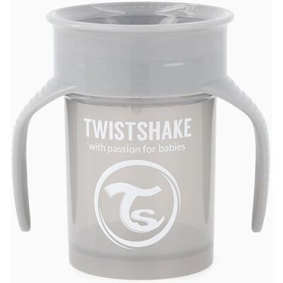 Twistshake Pastel Grey 360° Kubek treningowy - Niemowlę Twistshake Pastel Grey 360° Kubek treningowy - Niemowlę