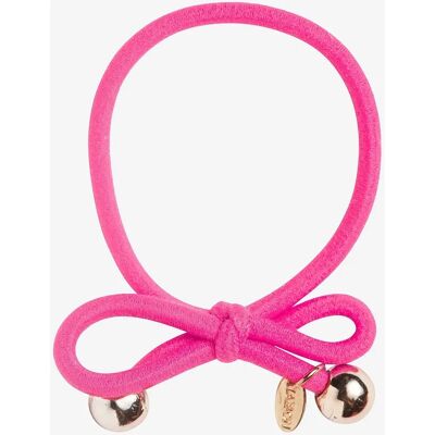 IA BON - Haargummi Gold Bead - Neon pink - Haargummi IA BON - Haargummi Gold Bead - Neon pink - Haargummi