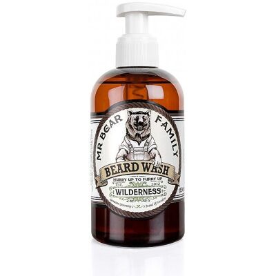 Mr. Bear Family Skäggtvätt Wilderness - Skäggtvätt 250ml Mr. Bear Family Skäggtvätt Wilderness - Skäggtvätt 250ml