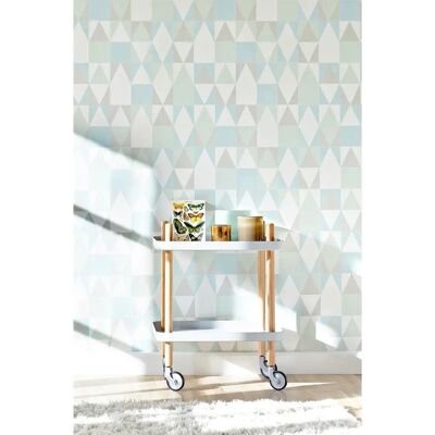 Majvillan Alice Turkis Easy Up Tapet - Tapet Majvillan Alice Turkis Easy Up Tapet - Tapet